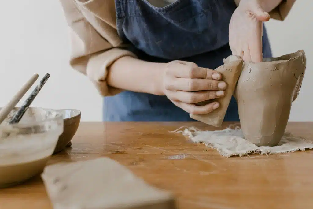 Image of potter making pot to illustrate using tools and skills to shape the life you want after your parents separation.